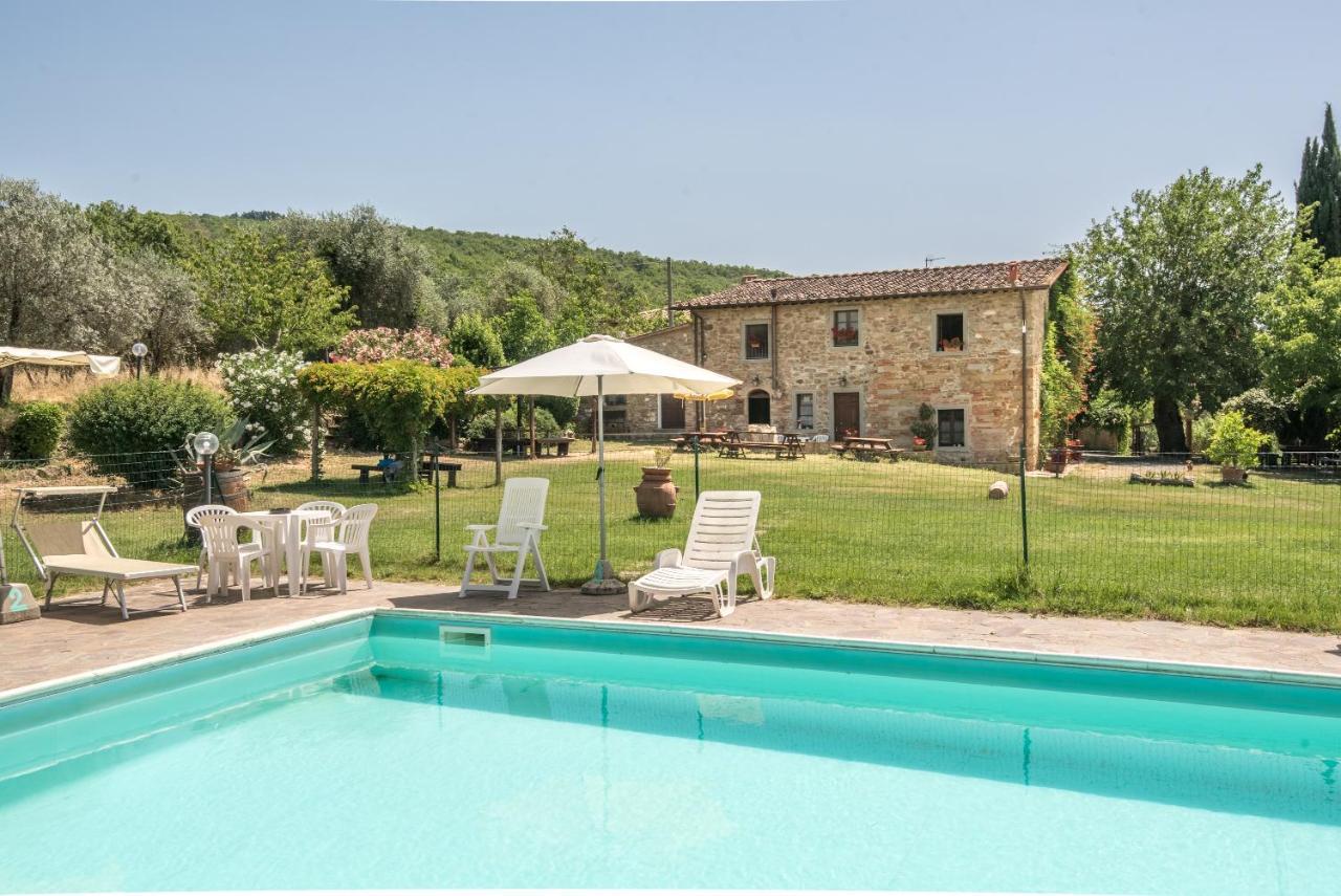 Poggio Primo - Bilocale Cavaliere Villa Castiglion Fibocchi Exteriör bild