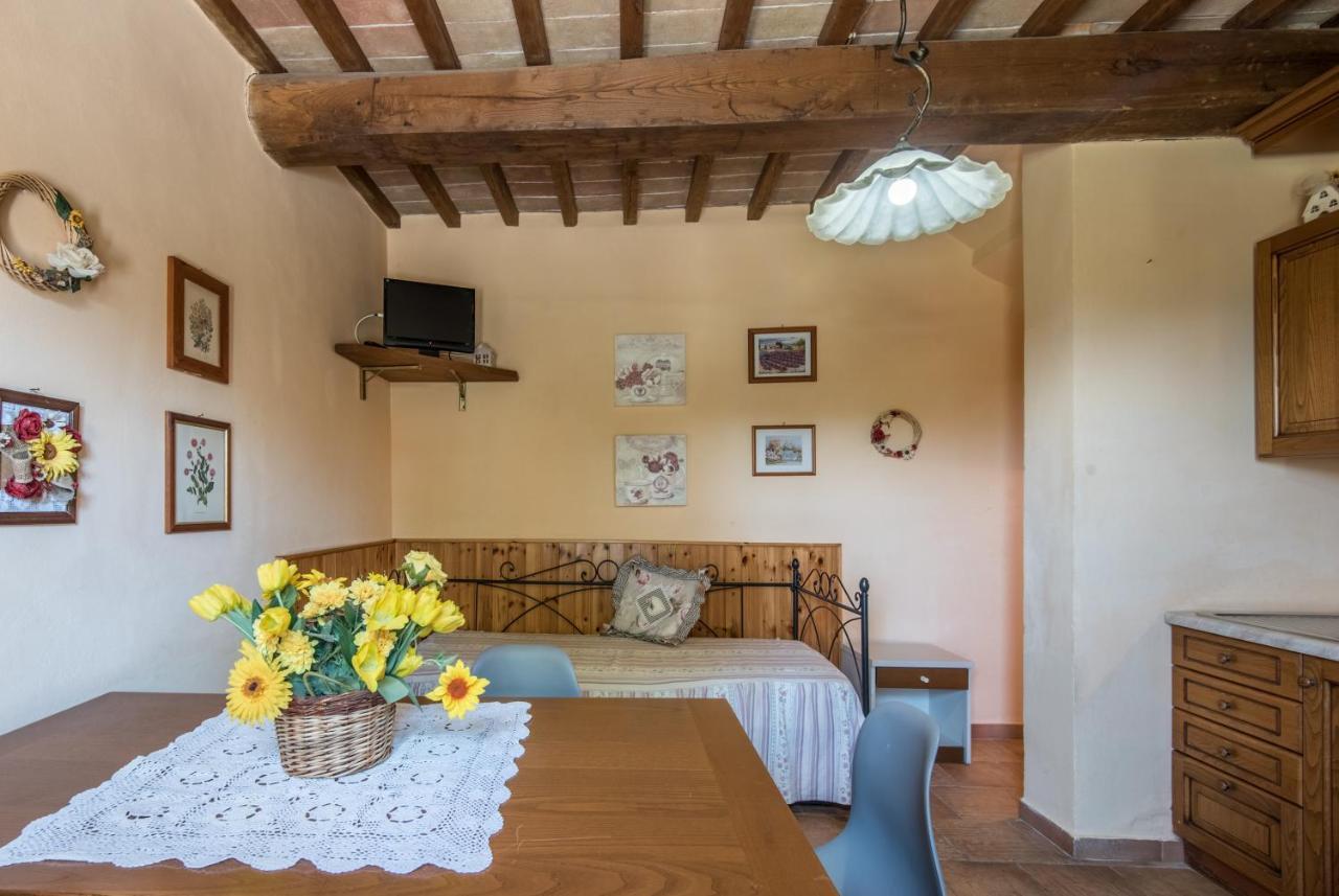Poggio Primo - Bilocale Cavaliere Villa Castiglion Fibocchi Exteriör bild