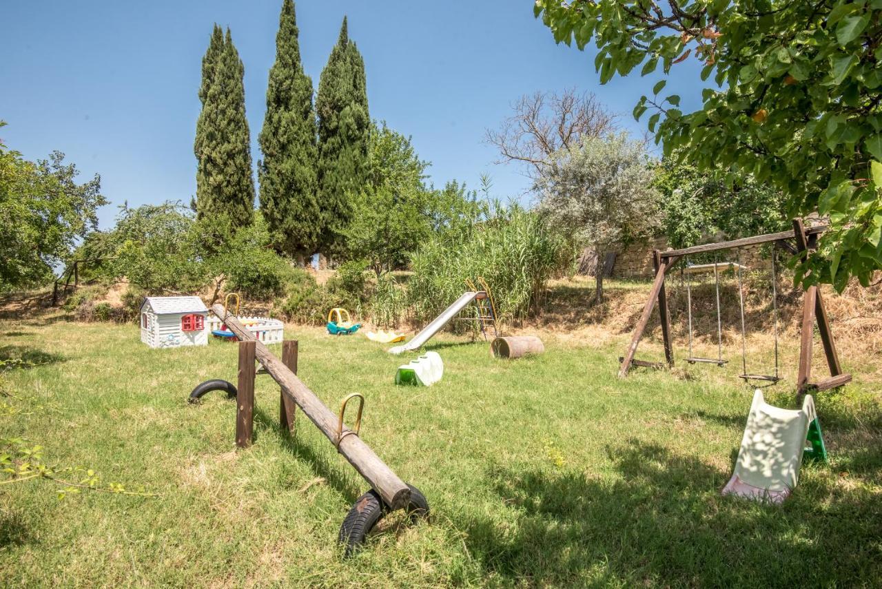 Poggio Primo - Bilocale Cavaliere Villa Castiglion Fibocchi Exteriör bild