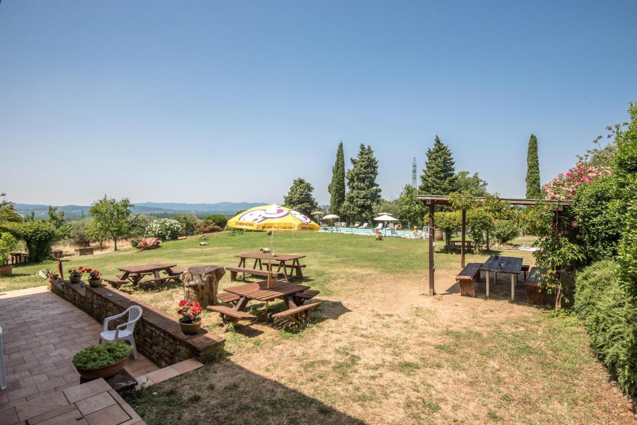 Poggio Primo - Bilocale Cavaliere Villa Castiglion Fibocchi Exteriör bild